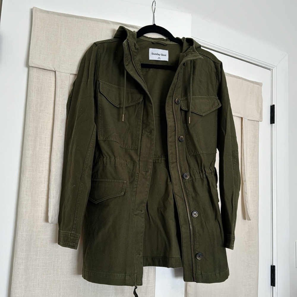 LAST CALL! NWT Sunday Best Ranger Jacket Olive Green
